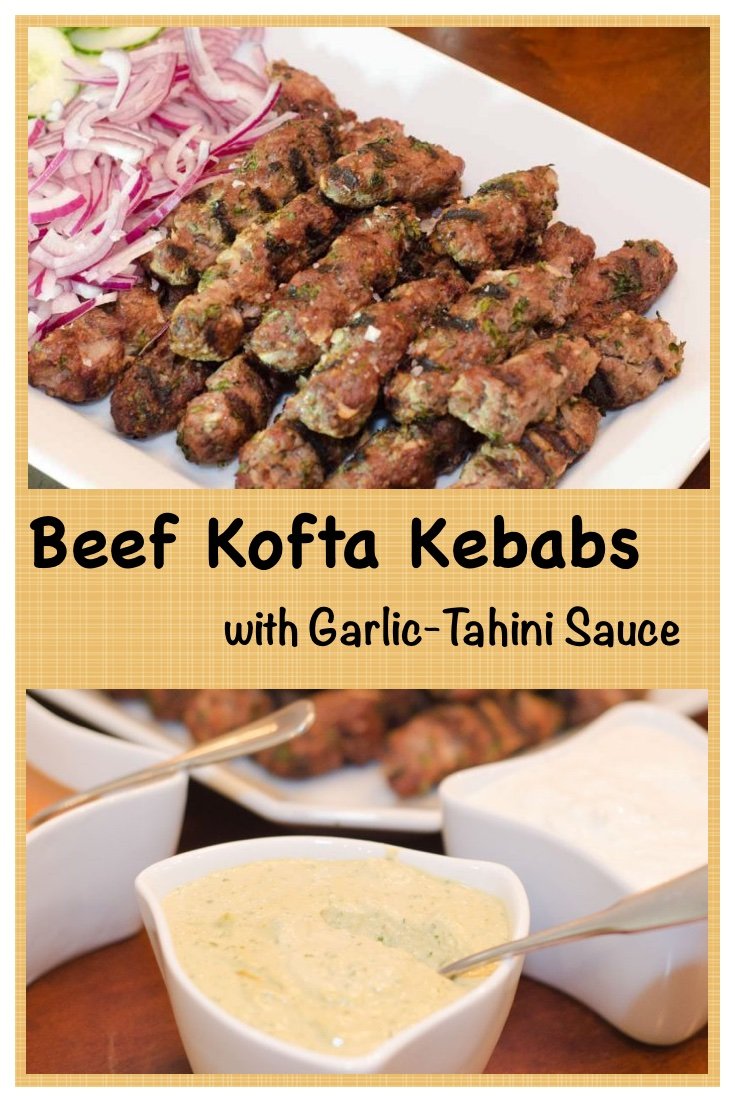 Mediterranean Beef Kofta Kebabs are delicious, kid friendly and can be made in no time at all!