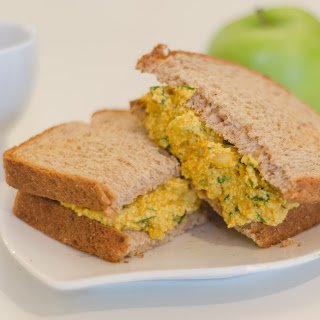 Tofu Eggless Salad Sandwich