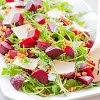 Beet Salad with Barley, Arugula and Parmesan