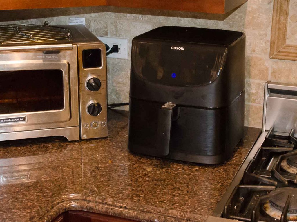Cosori Air Fryer on the Counter